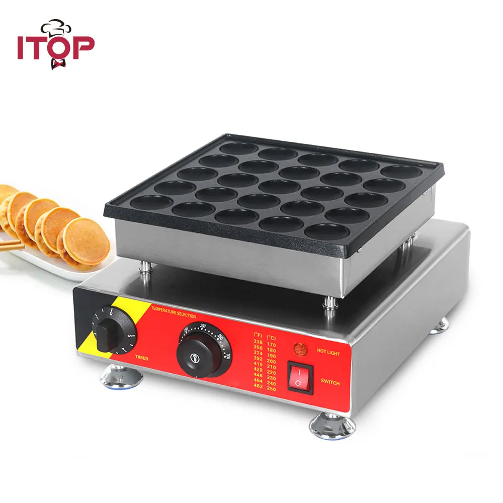 ITOP 220 В коммерческий Электрический для булочек вафель вафельница электрическая