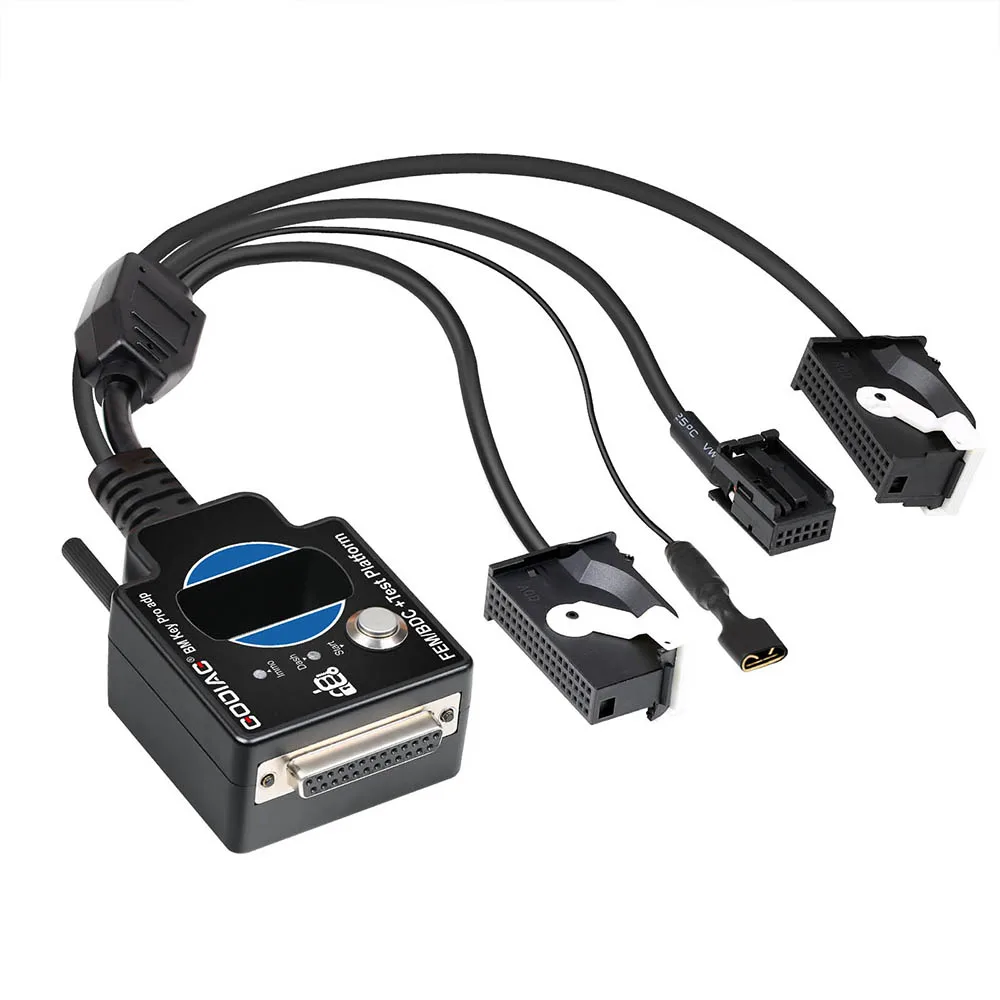 GODIAG тестовая платформа kEY Pro адаптер для BMW FEM/ BDC Программирование с кабелем OBD2 к