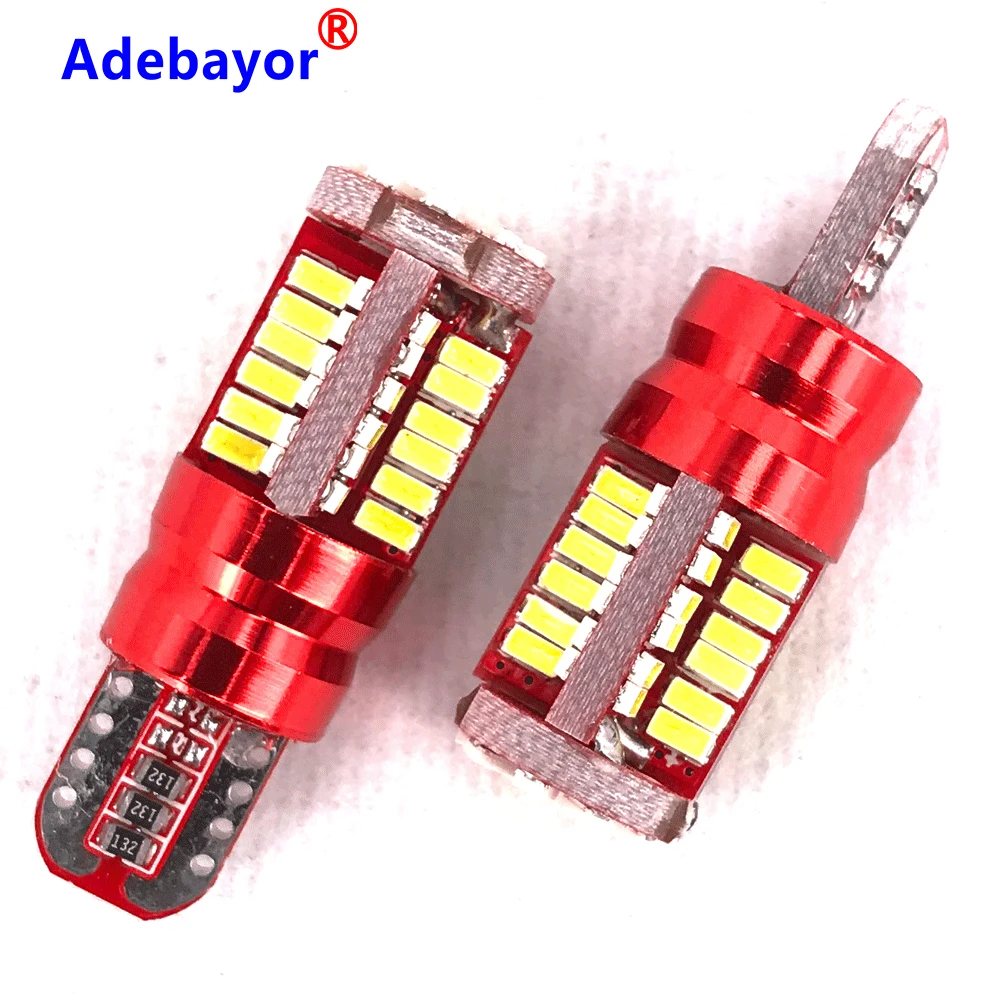 500 шт. супер яркий светодиодный Автомобильный Клин 194 168 W5W 3014 57 SMD автомобильный