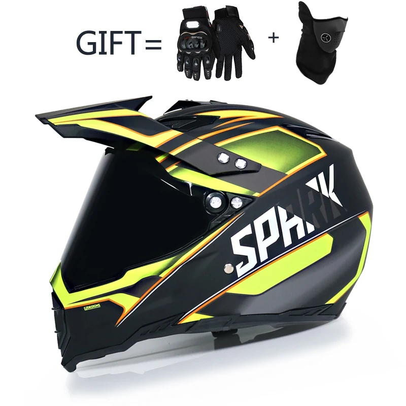 Motocross Helmets Off Road Motorcycle Motocicleta Capacete Casco Cross Helmet motorcycle helmet Full face visor | Автомобили и