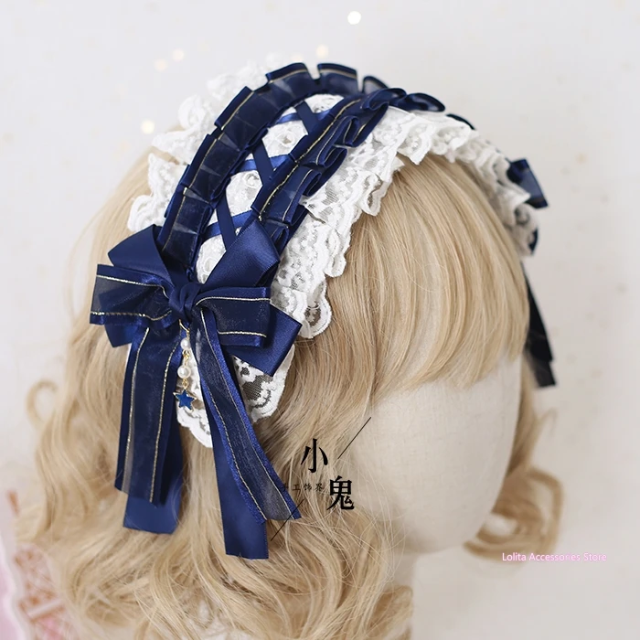 

Cosplay Soft Sister Lolita Star Moon Strawberry Hair band Hairpin Hair Accessories Japanese Hair Clip Handwork Hair Ornaments