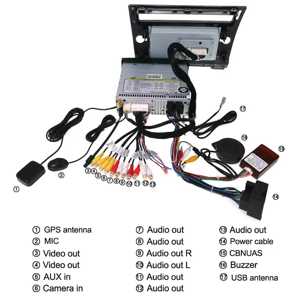 Мультимедийная система на Android 9 для Citroen C4 83 Triumph 2004-2012 мультимедийное радио