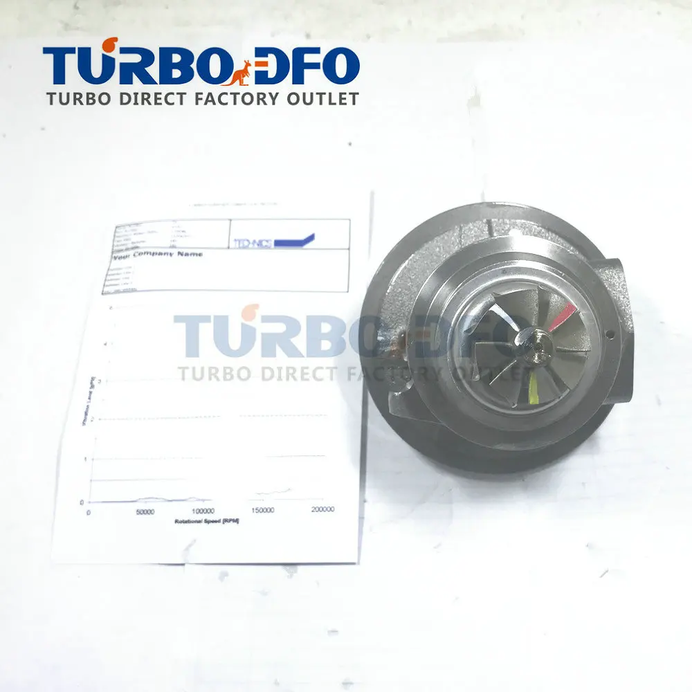 

New Balanced RF7J13700D VJ36 VJ37 Turbo Cartridge RHF4 Turbine CHRA Turbocharger Core For Mazda 6 2.0 CD 104Kw MZ-CD 2003-