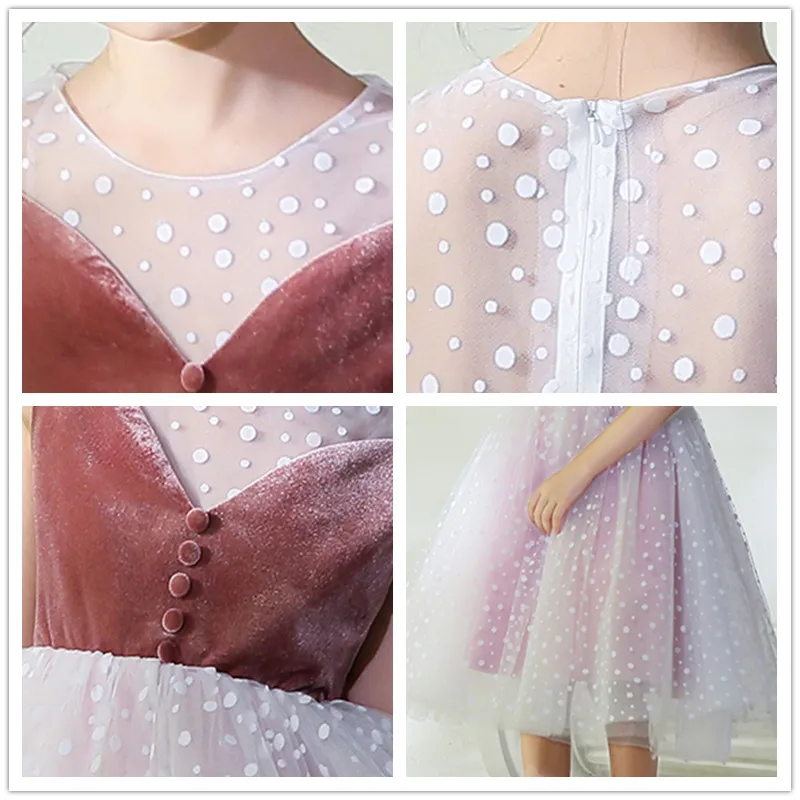 

Skyyue Patchwork A-Line Prom Dress FB175 For Mom And Daughter Ruched Crepe Formal Banquet Gowns Zipper Parent-child Dresses