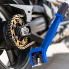 Трехсторонняя щетка для чистки мотоцикла и велосипеда