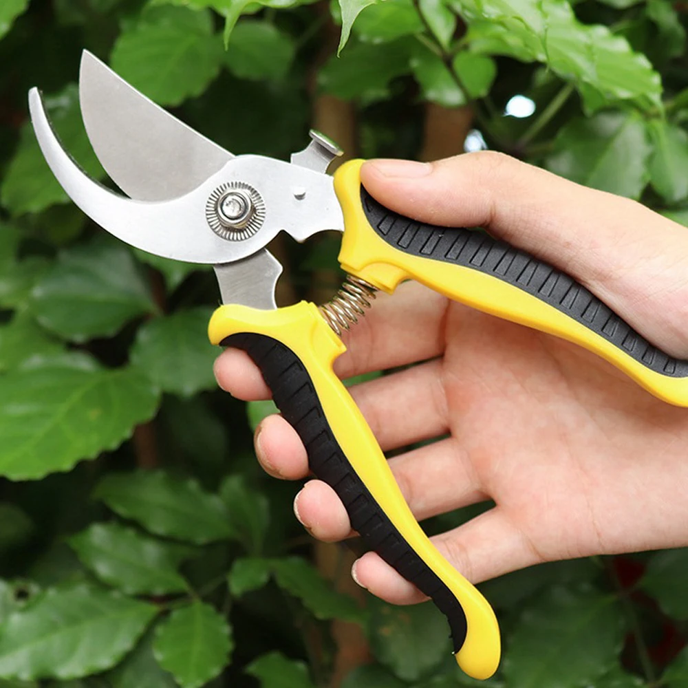

Sharp Pruning Shears Metal Gardening Scissor Tree Trimmers Pruning Tool Grape Fruit Picking Weed Potted Garden Hand Cutter Tools