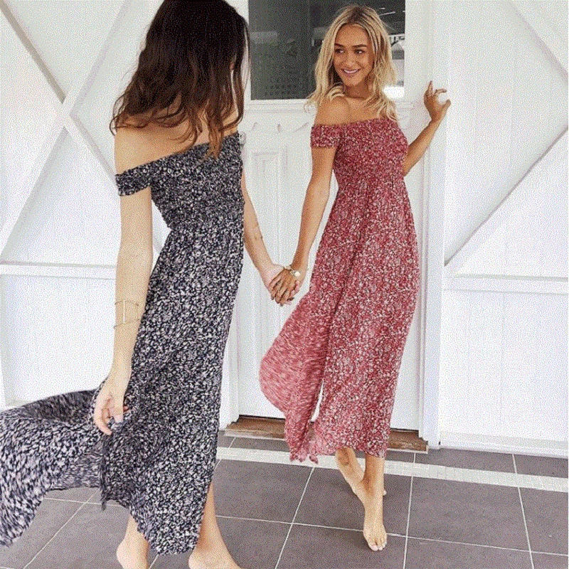 

Dress 2021 woman Sexy skinny Printed Long Dresses summer skirt sundress women clothing