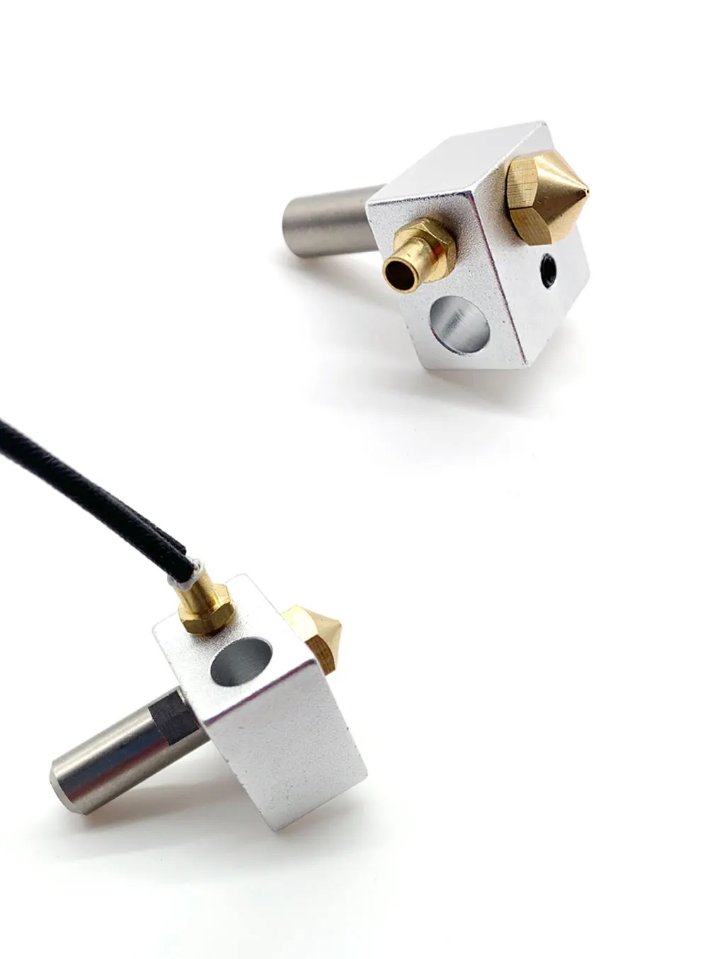MK10 принтер части Hotend Комплект 0. 4 мм медное сопло M7 резьба Heatbreak с PTFE тефлон+ термопары крепежные винты NTC100K3950