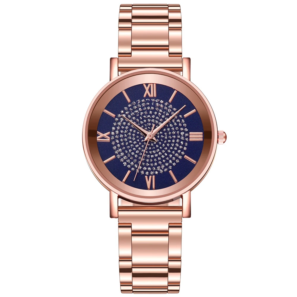 

Women Watches 2020 Luxury Diamond Rose Gold Ladies Wrist Watches Magnetic Women Bracelet Watch For Female Clock Relogio Feminino