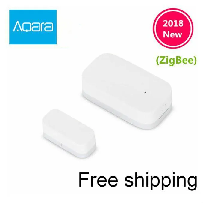 Датчик открытия окон и дверей Aqara Zigbee Беспроводной сенсор работает с приложением