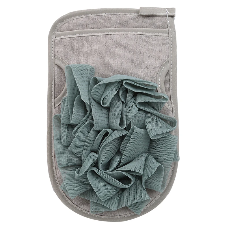 Home Exfoliating Bath Sponge Wisp for Shower Scrubber Double Sided Body Cleaning Brush Gloves Massage Towel Ball | Дом и сад