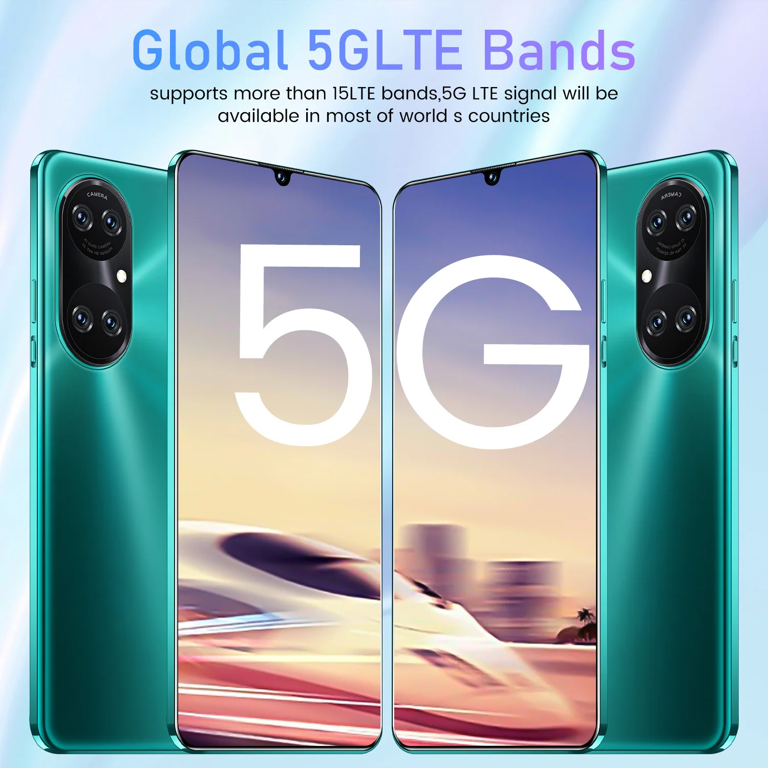 

Hot Sale P50 Pro 16+512GB 6.7 Inch Drop Screen 1440*3200 Android 11.0 32MP+50MP 4G LTE 5G Deca Core Smart Phone Qualcomm 888