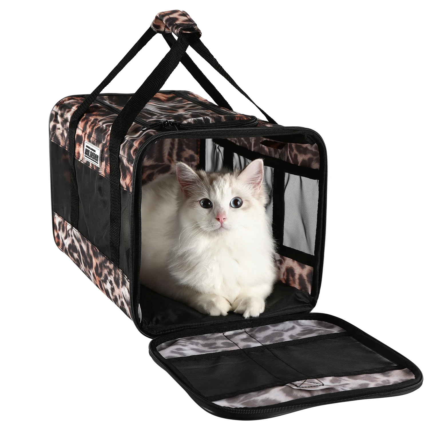 

EDENPETZ Portable Pet Dog Cat Carrier Bag Breathable Handbag Mesh Puppy Rabbit Shoulder Bags Airline Approved Transport Carrying