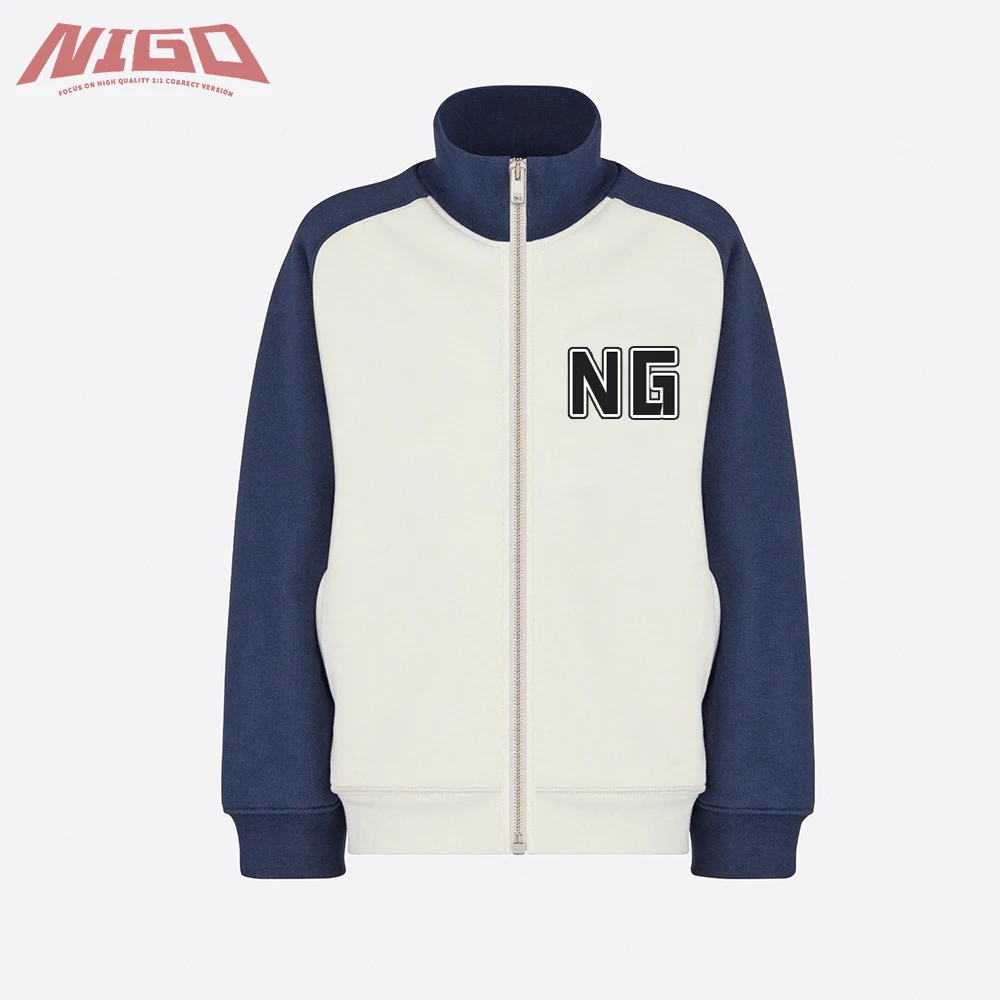 

NIGO 21ss D хлопковая толстовка на молнии, пальто # nigo233