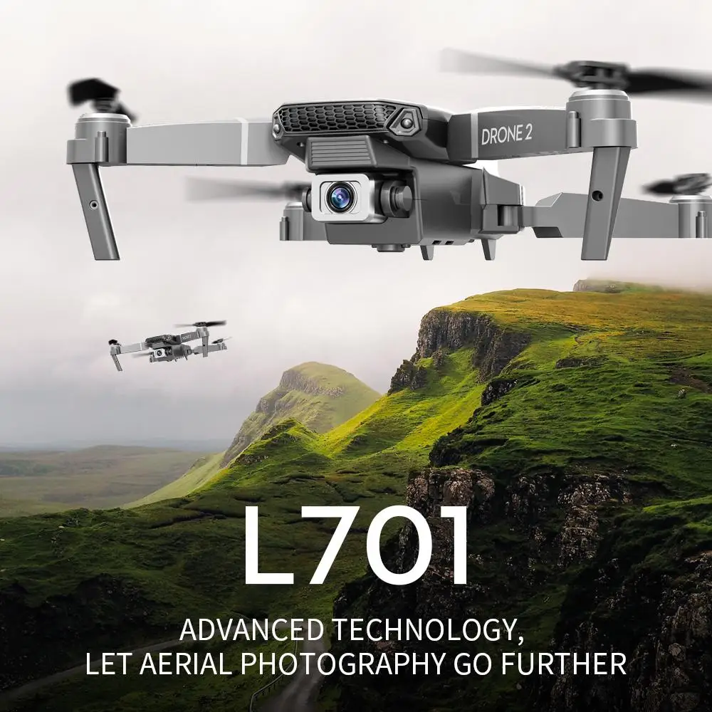 

L701 Remote Control Drone Wide Angle 4K 720P 1080P HD Camera Quadcopter Foldable WiFi FPV Four-axis Altitude Hold VS E68
