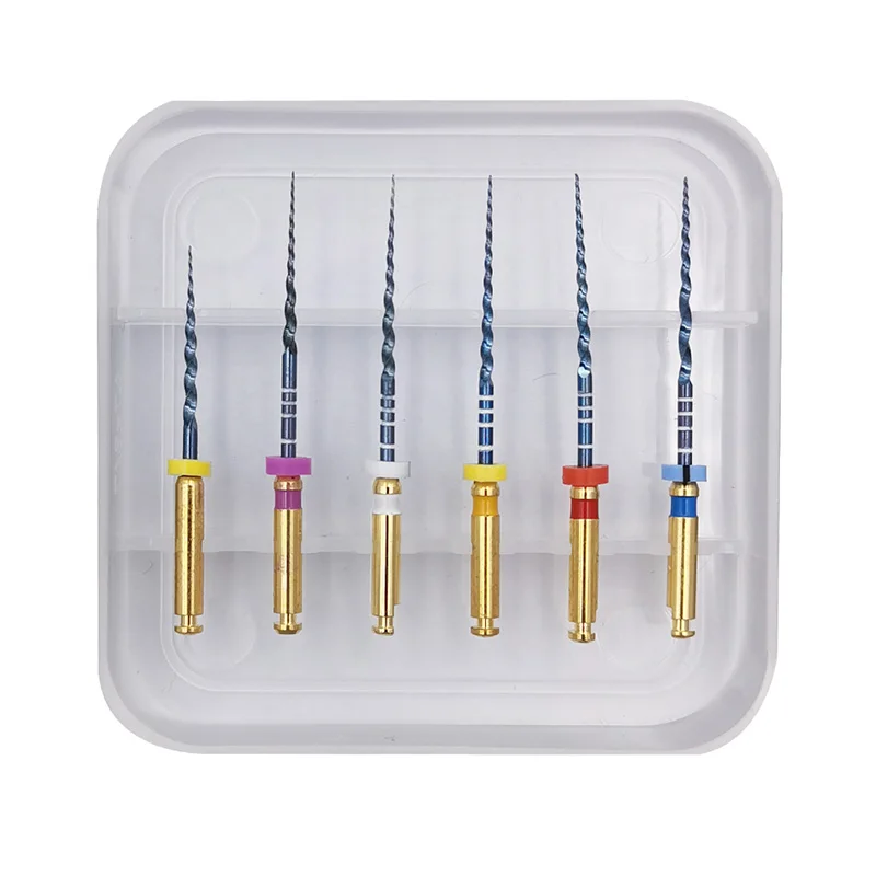 

25mm SX-F3 Dental Pro Blue Heat Activation Files SX Variable Taper Dental NITI Files Engine Use File Dental Endodontic Files