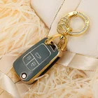 Чехол для автомобильного ключа из ТПУ для Chevrolet Cruze Aveo Trax Opel Astra Corsa Meriva Zafira Antara J Buick