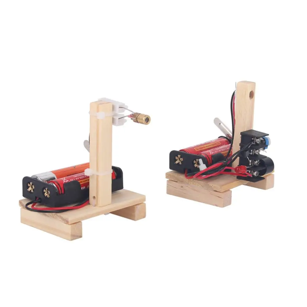 Деревянная модель игрушки сделай сам инфракрасный комплект сигнализации со