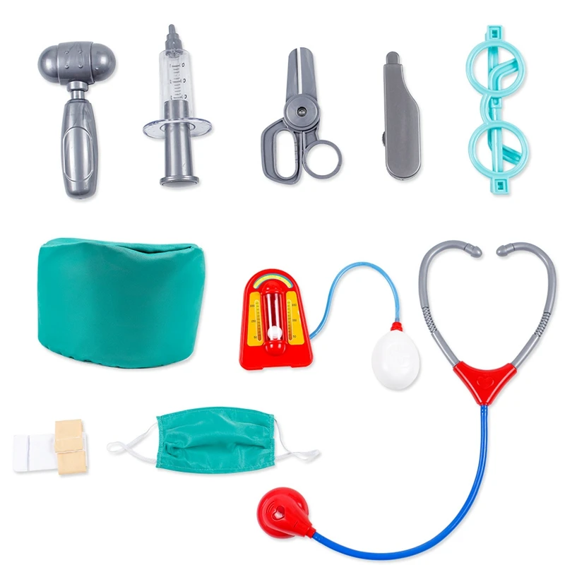 12 шт./комплект Детский костюм медсестры | Тематическая одежда и униформа