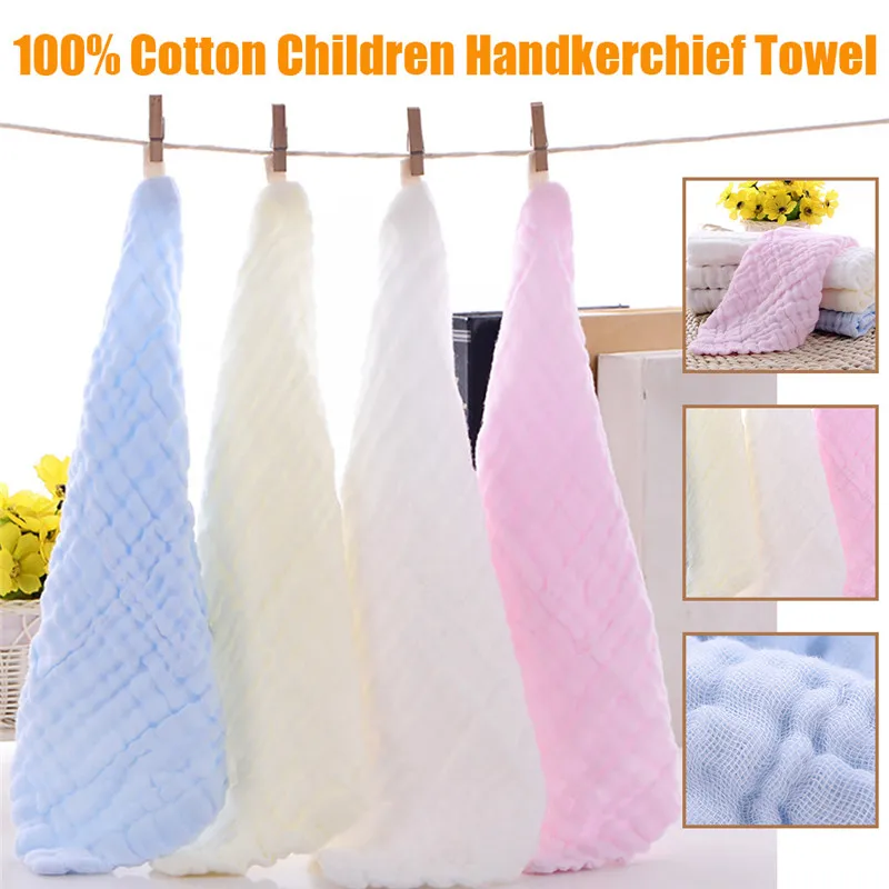 Детский носовой платок из чистого хлопка детское полотенце марля для детского