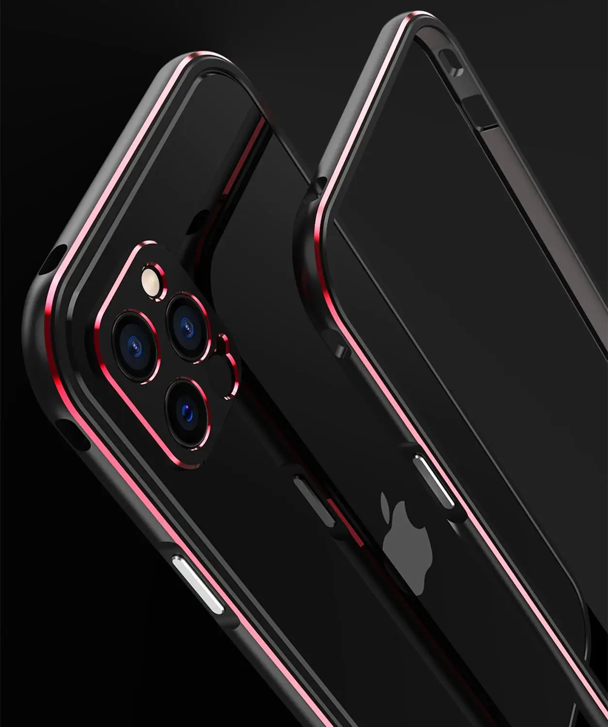 Чехол для iPhone 12 /12 Pro/12 Pro Max Mini /11 13 Алюминиевый металлический бампер | Мобильные