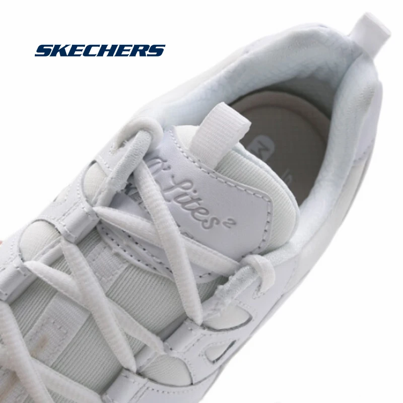 Женские кроссовки на платформе Skechers повседневные массивной для прогулок 88888328-WHT |