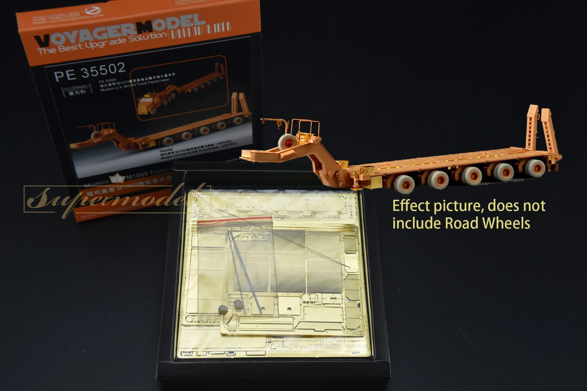 Современный прицеп Voyager PE35502 1/35 U.S. M1000 basic (для HOBBYBOSS 85502)