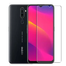 For OPPO A12 Tempered Glass Protective FOR OPPO A31 A52 A91 Find X2 Lite A1k A5 A9 2020 A5s Screen Protector Phone cover Film