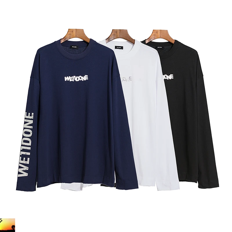 

Осенняя Женская Повседневная хлопковая футболка с длинным рукавом