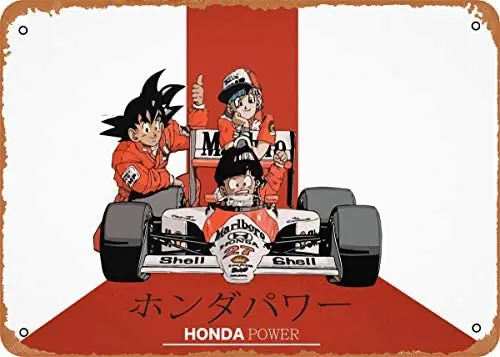 

Metal Sign - Trackside Faster Senna - 8 x 12 Vintage Look Tin Plate