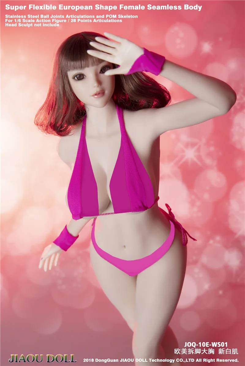 Jiaou Doll 1/6th JIAOUDOLL супер гибкий Европейский Sharp Женские Бесшовные тела|Игровые