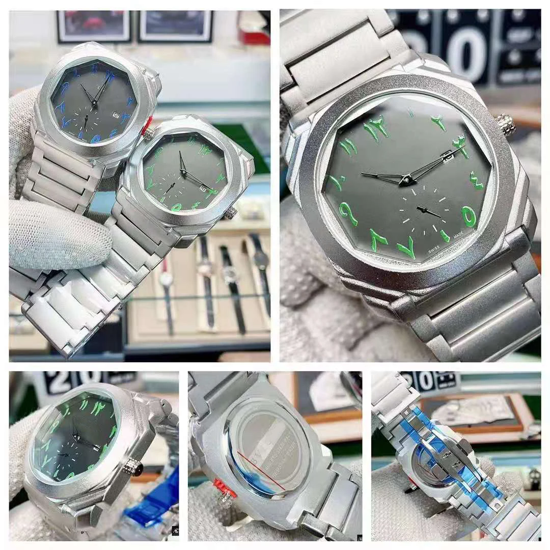 

Top Brand Luxury Men's Watch Quartz Watch Stainless Steel Strap 30M Waterproof Clock AAA + Reloj de los hombres