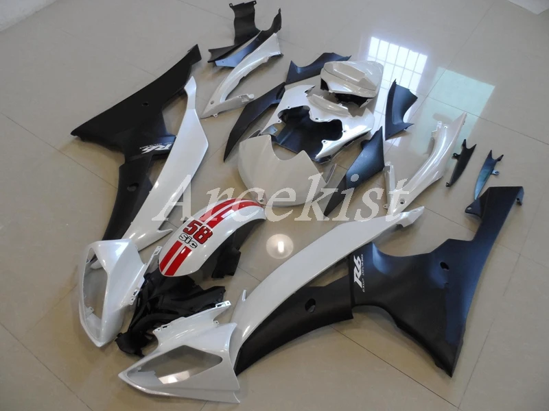 

New ABS Whole Fairings kit Fit for YZF-R6 2008 2009 2010 2011 2012 2013 2014 2015 2016 R6 08 09 10 11 12 13 14 15 16 black white