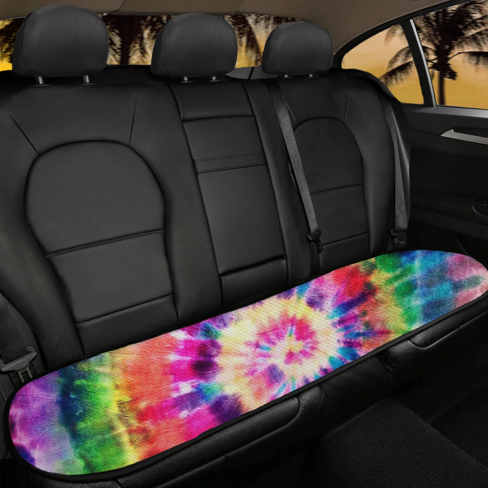 Miglior Cuscino Per Seggiolino Auto Tappetino Per Sedia Cuscino Per Sedile Arcobaleno Boho Etnico Tie Dye Print Protezione Per Sedile Automatico Antiscivolo 2021 Cuscino Per Sedile Posteriore