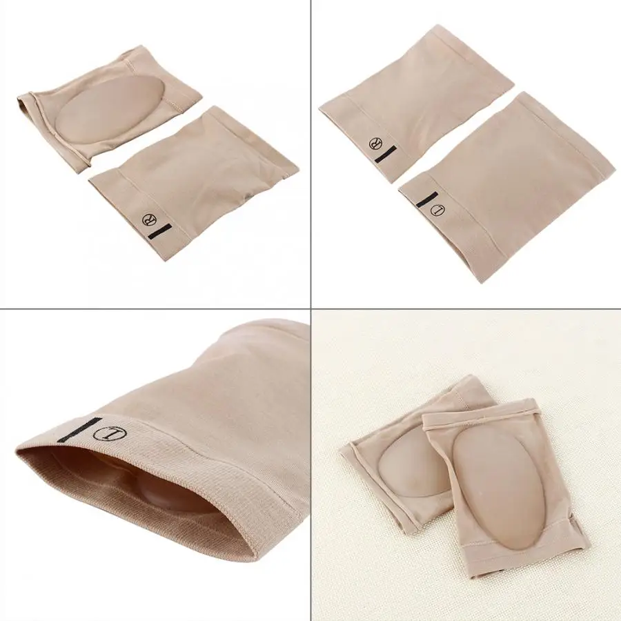 Облегчение боли Силиконовый Массаж ног Арка Поддержка гелевая пятка Подушка