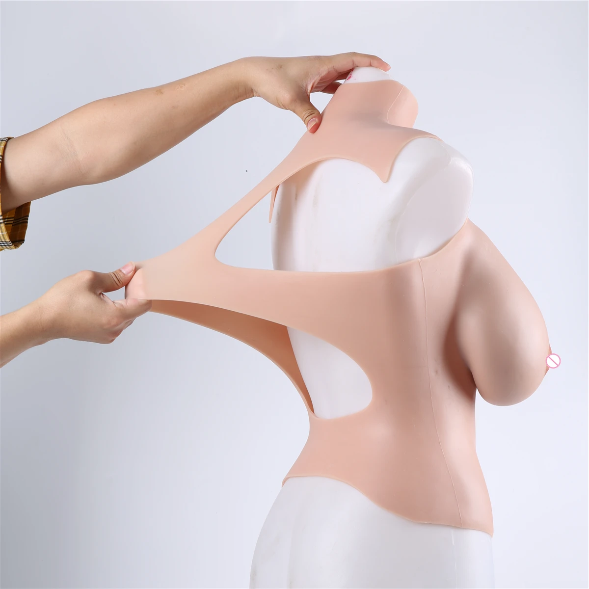 

H-Cup Liquid Fillers Fake Silicone Breast Forms Artificial False Boobs For Crossdresser Cosplay Transvestite Shemale Transgender