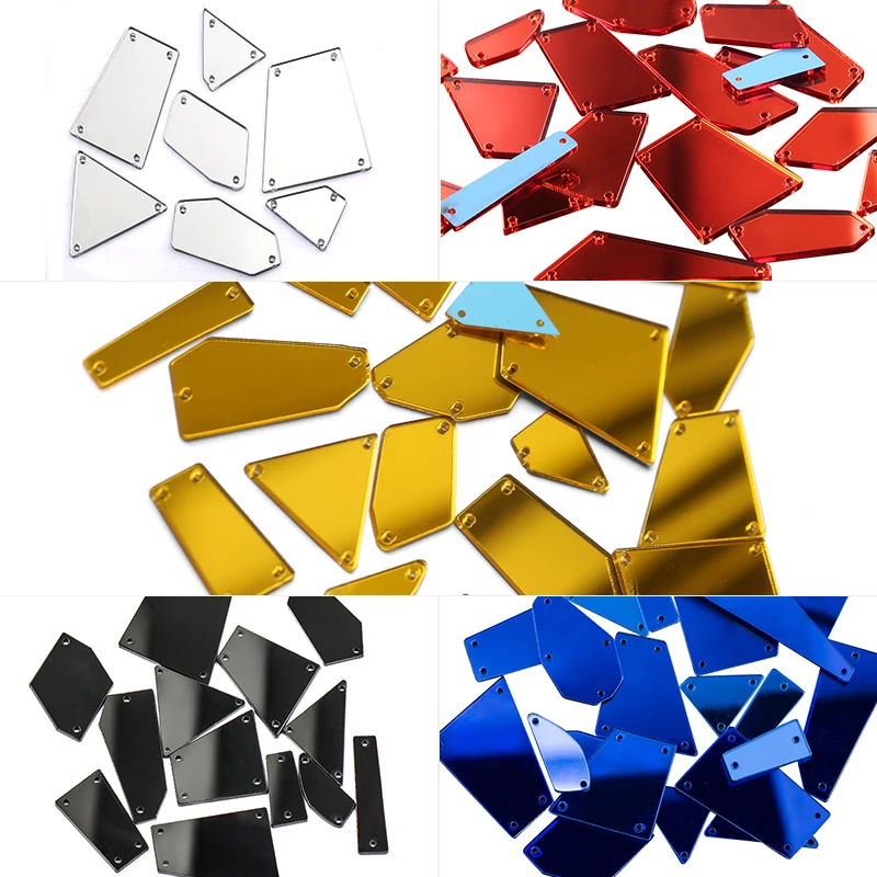 

Акриловые зеркальные Стразы для шитья стразы, Необычные Акриловые зеркальные Стразы для шитья, камни, Кристальные Стразы