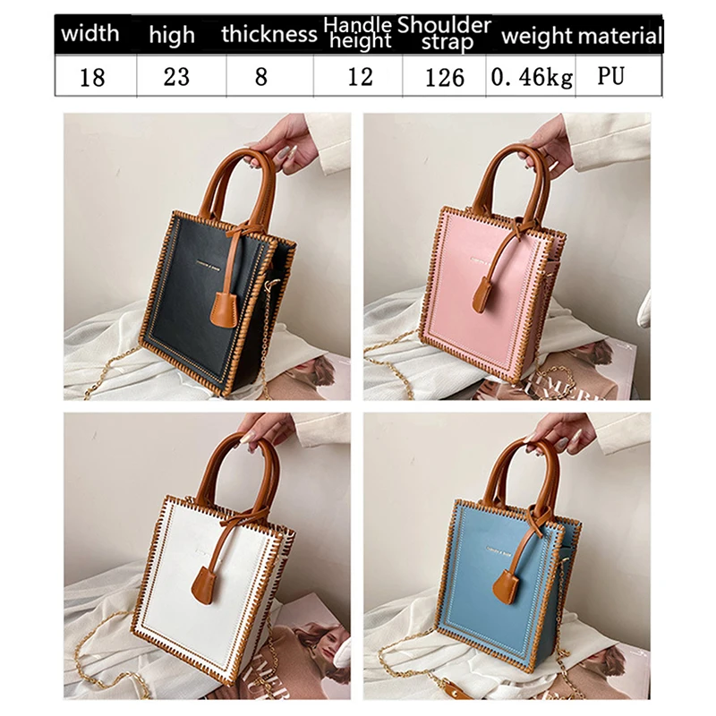 High Quality DIY Handmade Backpack Woven Bag Set Hand Stitching Handles Women Handbag Shoulder Strap Bag Accessories