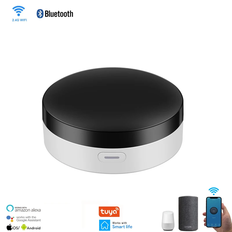 

Tuya Smart Gateway WiFi Bluetooth-compatible Hub Tuya Smart Life App Remote Control Work With Alexa Google Home Voice Control