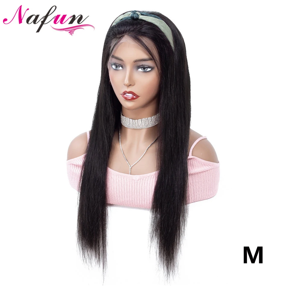 NAFUN 13x4 Синтетические волосы на кружеве парики для чернокожих Для женщин