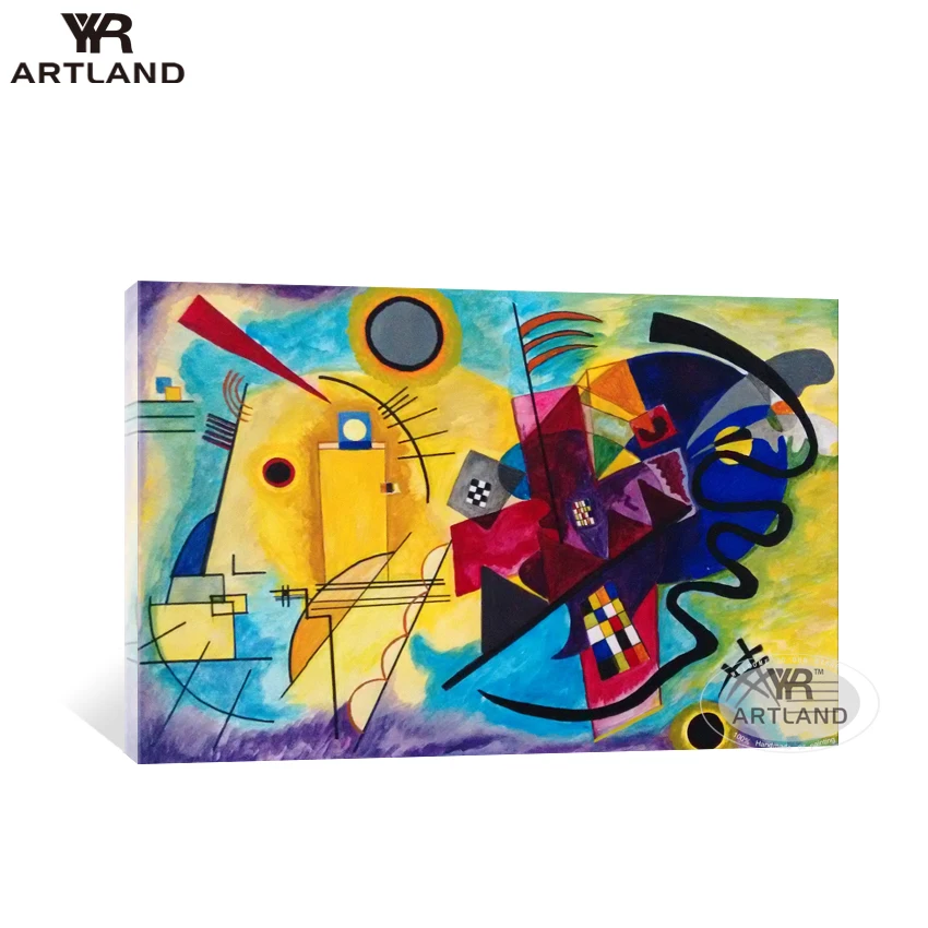 Бесплатная доставка красочная абстрактная ручная роспись холст картина маслом