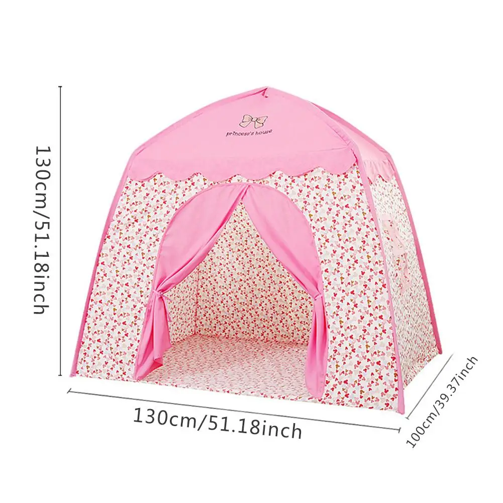 Палатка детская портативная бассейн для шаров Замок принцессы девочек маленький