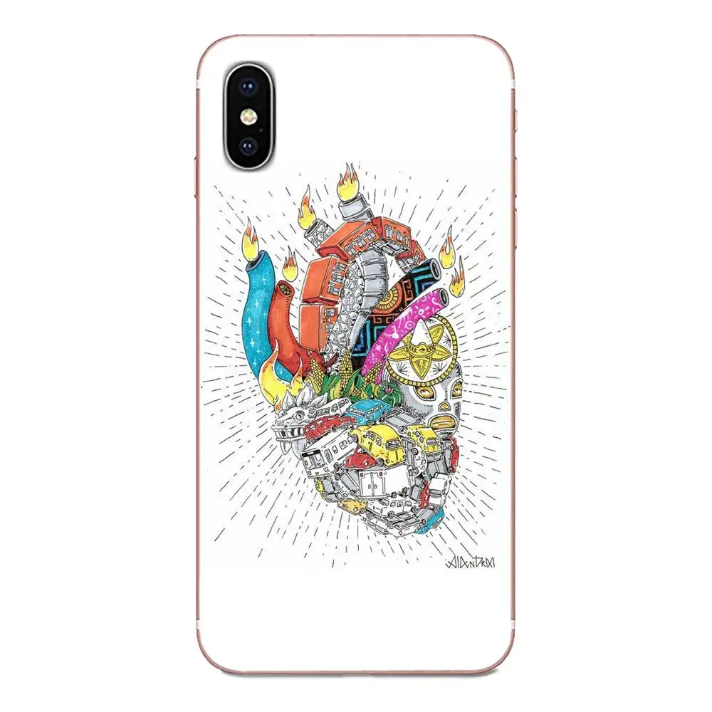Дизайн Анатомия человека для Xiaomi Redmi Mi 4 7A 9T K20 CC9 CC9e Note 7 8 9 Y3 SE Pro Prime Go Play TPU