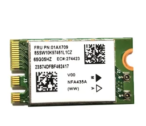 Новый Wi-Fi Atheros QCNFA435 AC NGFF 802.11ac, совместимый с Bluetooth 4,1, для Lenovo IdeaPad 510-15IKB FRU 01AX709 01AX718