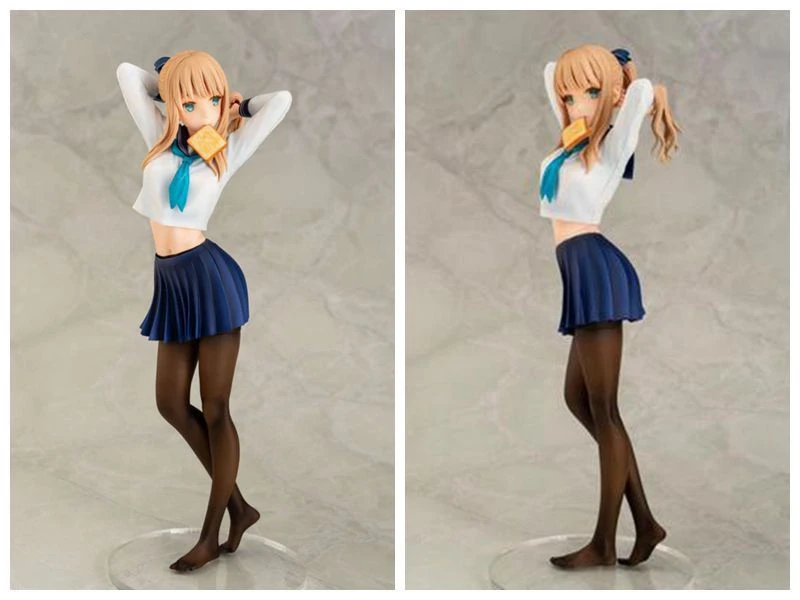 

Anime Sexy Figure Reina Kagurazaka Ponite School Uniform Ver. 1/7 Scale PVC Action Figure Collectible Model Adult Toys Doll 24cm