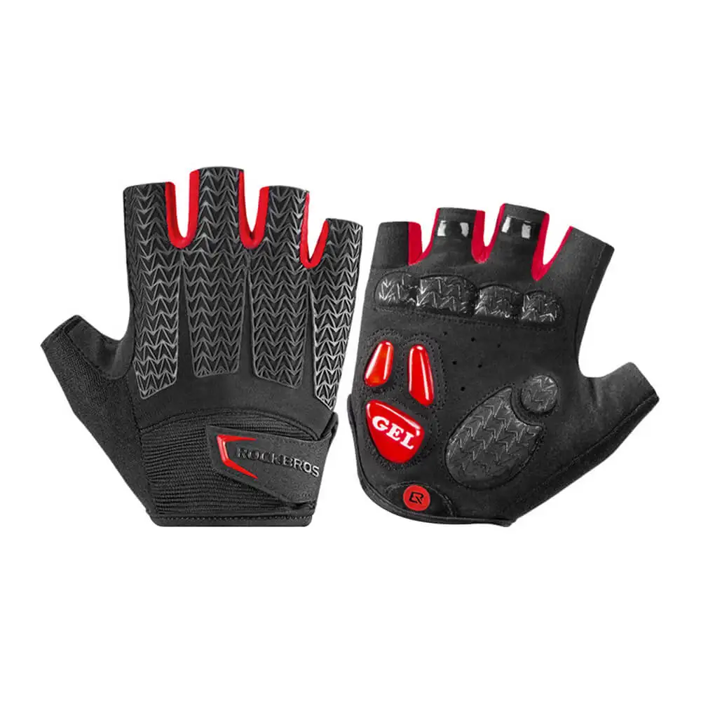 Горячая Распродажа перчатки для велоспорта полпальца дышащие/sbr амортизирующие