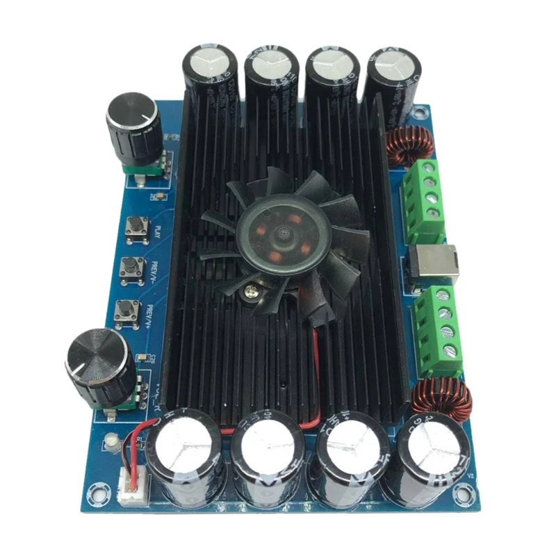 Плата усилителя мощности H054 TDA7850 4x50 Вт совместимая с Bluetooth четырехканальный