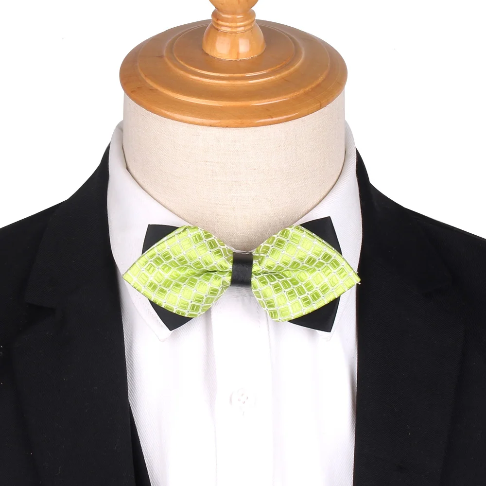 Модные мужские классические рубашки с бантом Галстук-бабочка для мужчин и женщин