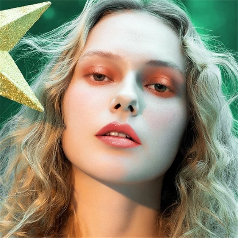 11 Цвет палитра теней для век Косметика Макияж блеск пигмент Красота