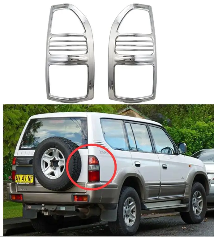 Декоративная рамка для тормоза Toyota Land Cruiser Prado FJ90 3400 1996 2002|Хромирование| |